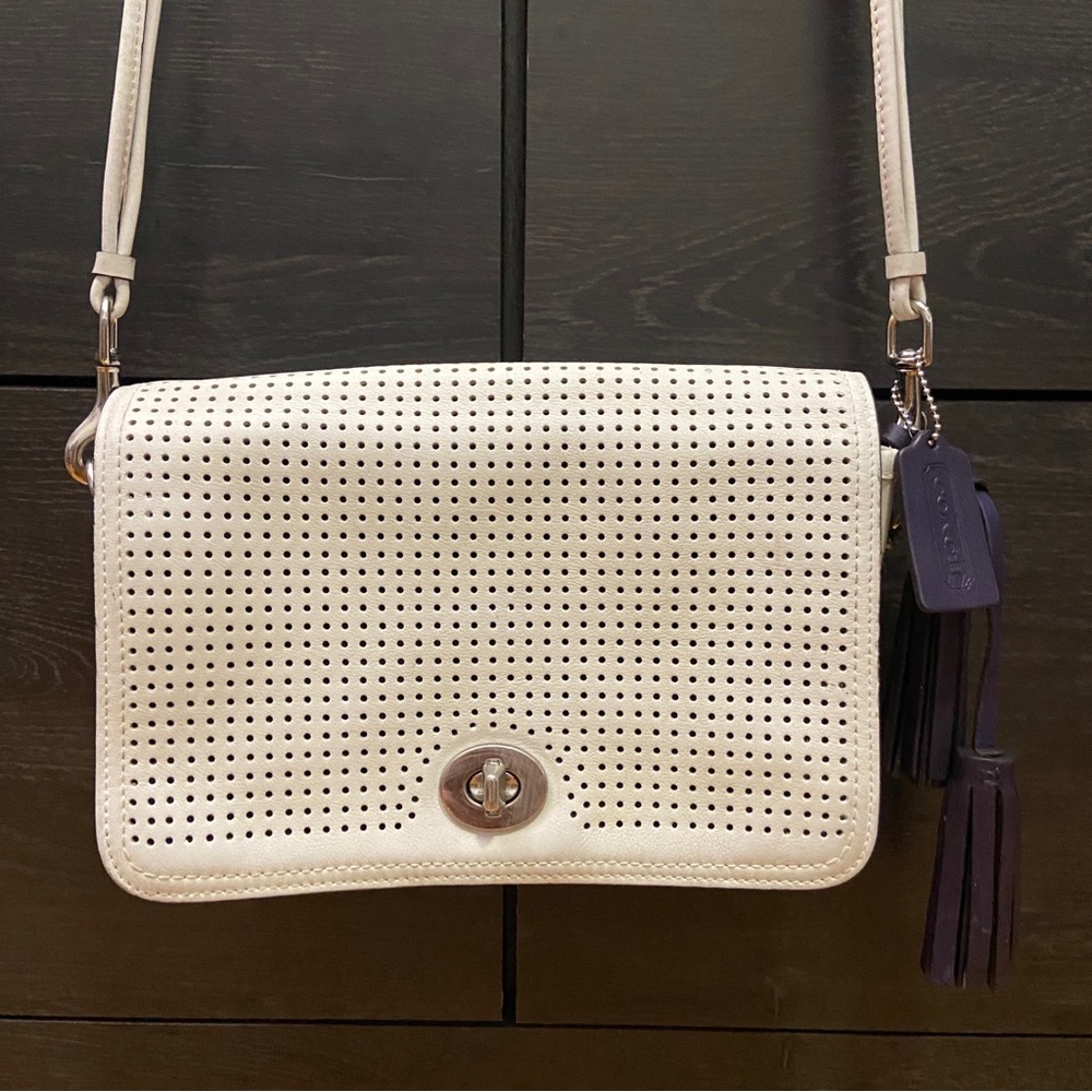 Coach Perforated Penelope Shoulder Crossbody | Offers welcome